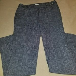 Navy/White NY&Co Dress Pants